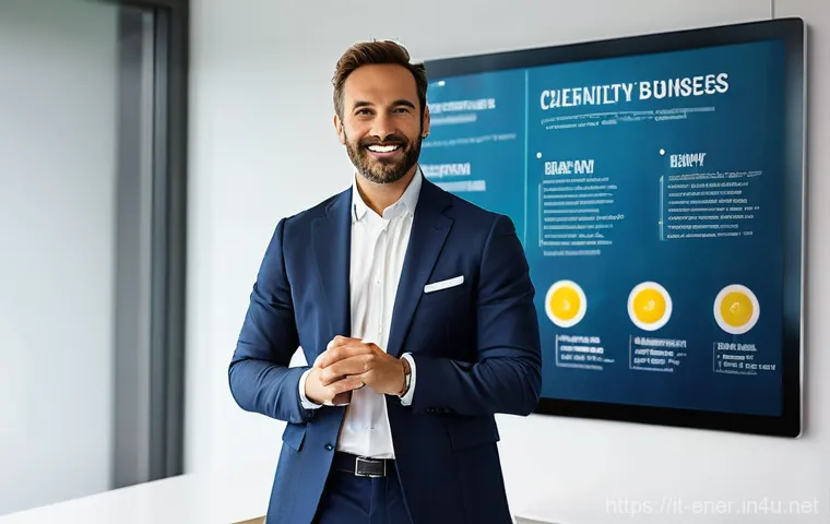에너지기술 컨설턴트가 되는 법 - **Prompt:** A dynamic and passionate energy consultant, a man in his late 30s of Italian descent, dr...